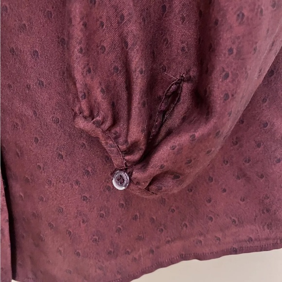 Longchamp 100% Long Sleeve Silk Blouse - Size 40 us 8- SRP $440 - Picture 6 of 8